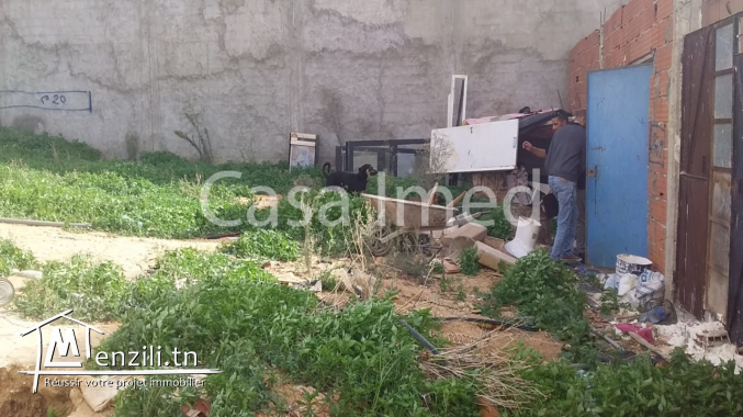 terrain aux jardins d’el menzah viabilisé clôturé