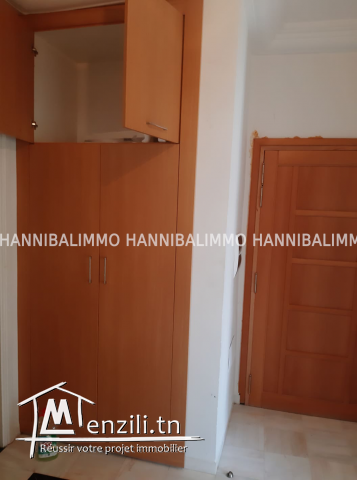 A louer un appartement s+1 HS  à ainzaghouan