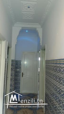 Location un étage de villa s+2 à Mhamdia