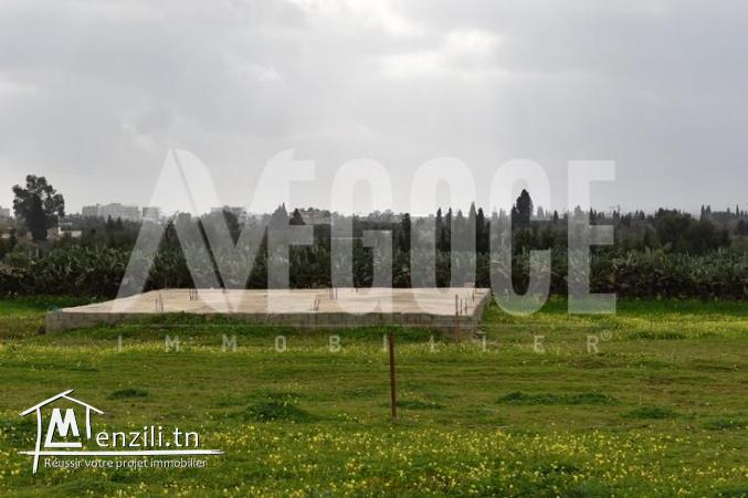 un terrain au ceinture hammamet- nabeul