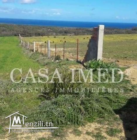 A vendre terrain 200m²  vue sur mer