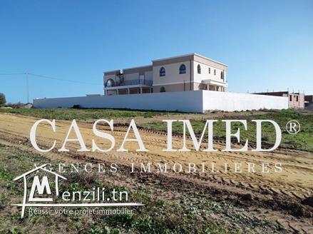 terrain 800 m à la plage kerkwene