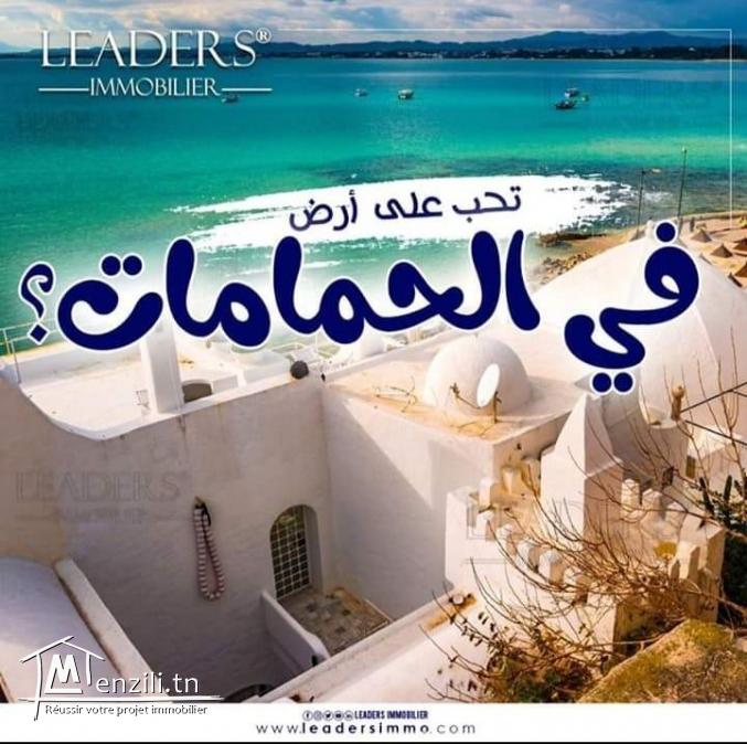 des lots de terrain situés à 7mn ⏰de la plage Jinan Hammamet 27246310