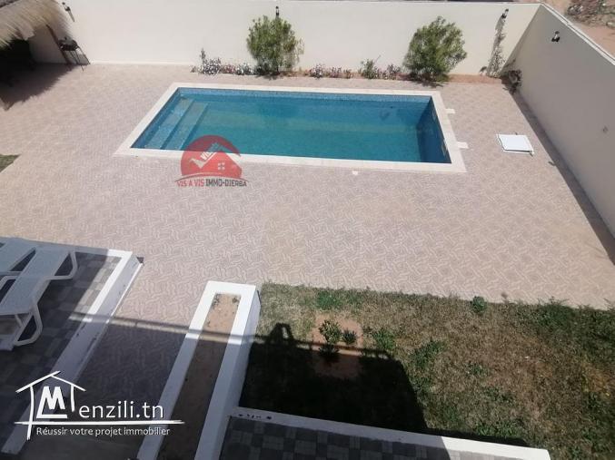 LOCATION VILLA 4 CHAMBRES - DJERBA HOUMT SOUK - LOCATION ANNUELLE