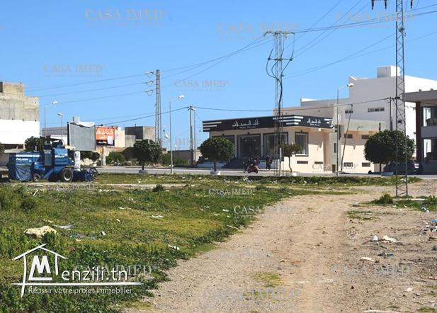 Terrain constructible à kélibia de  250 m²