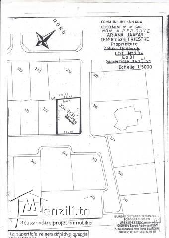 Beau terrain à Riadh Elandalous