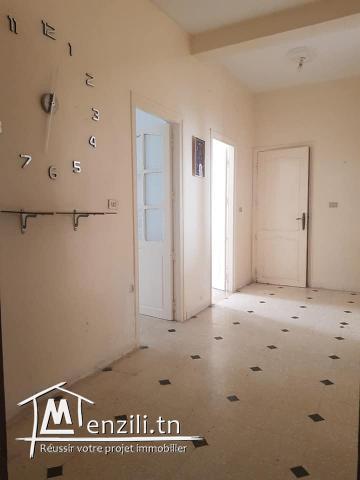 Réf 1441 : un vaste s+2 à Cité El hana ,bizerte