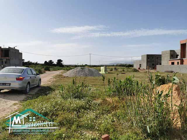 terrain d’habitation 227 m²  à dar allouche  200 mètres de la plage