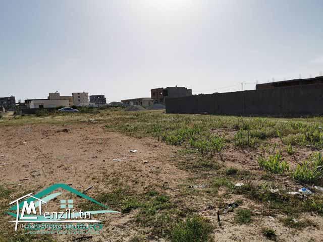 terrain d’habitation 227 m²  à dar allouche  200 mètres de la plage