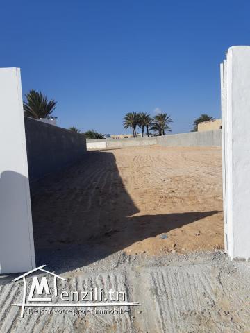 Terrain  vue sur mer Zone touristique Lella Hadhria