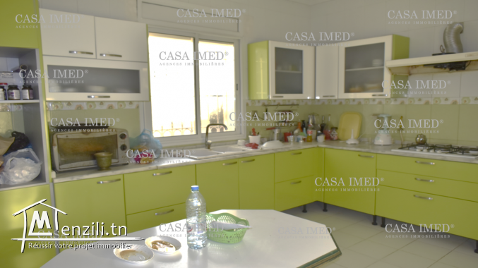 une grande  villa deux étages a mnihla