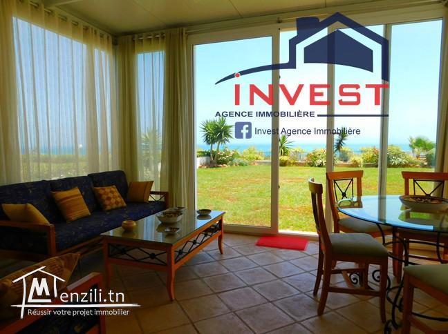 Rez de jardin vue mer au Golden Tulip