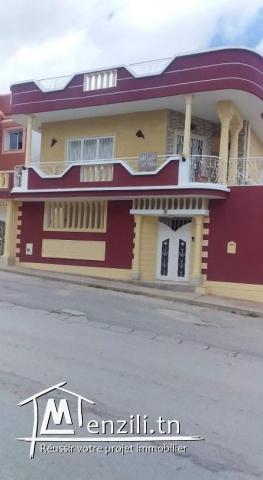 Maison a louer  a mhamdia