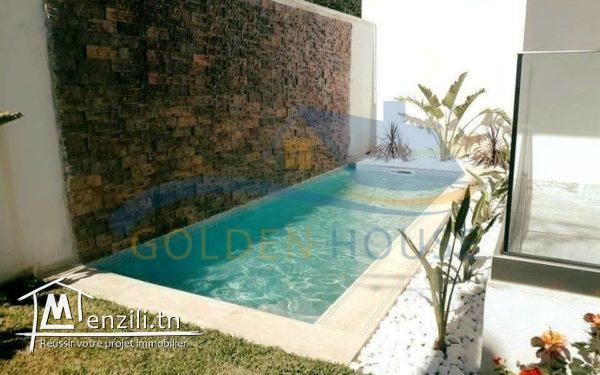 Duplex avec piscine tout neuf à La Marsa