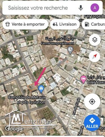 Terrain situé sur avenue principale