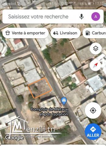 Terrain situé sur avenue principale