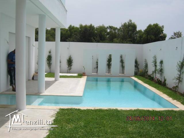 Echange ou vend belle maison a Yasmine hammamet (Résidence)