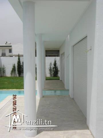 Echange ou vend belle maison a Yasmine hammamet (Résidence)
