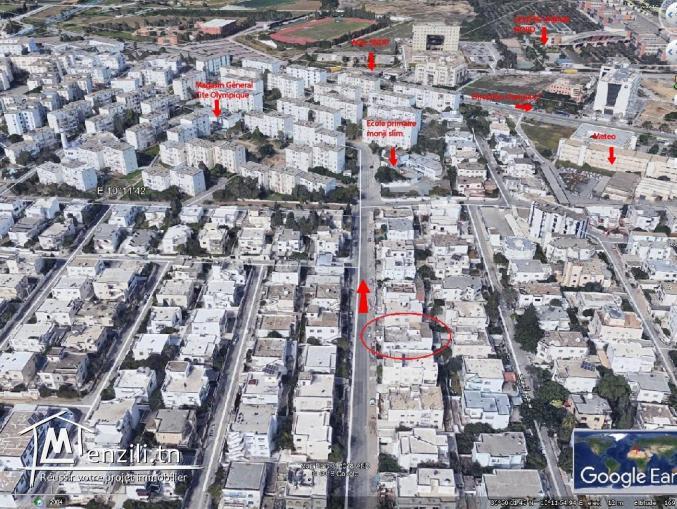 A louer RDC a usage commercial ou bureautique au cite olympique