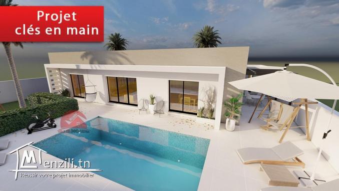 PROJET NEUF DE MAISON PLAIN PIED - ZU HOUMT SOUK DJERBA