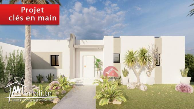 PROJET NEUF DE MAISON PLAIN PIED - ZU HOUMT SOUK DJERBA