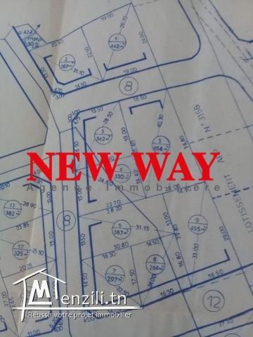 Terrain à kssibet sousse lotissement calme et résidentiel