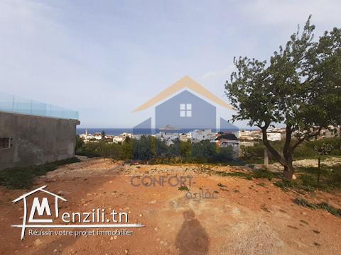 terrain à rafraf vue sur mer