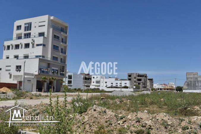 un terrain viabilisé situé en plein zone touristique Nabeul