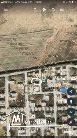Terrain à vendre à Raoued de 212 m2