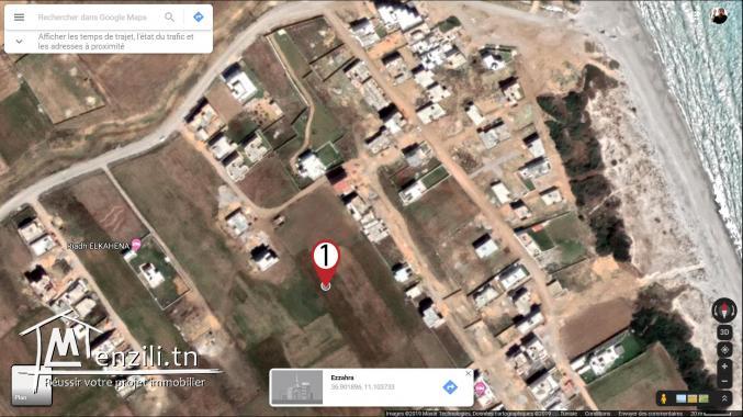 Lots de Terrains à vendre Ezzahra, Hammam Laghzez, Nabeul