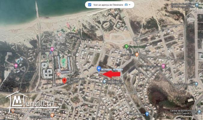 Terrain 266 m² Zone Touristique Borj Cedria