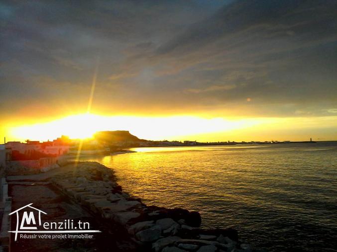 vu panoramique a la plage tamzrate