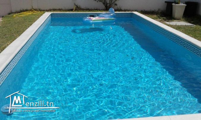 location villa avec piscine à Hammamet