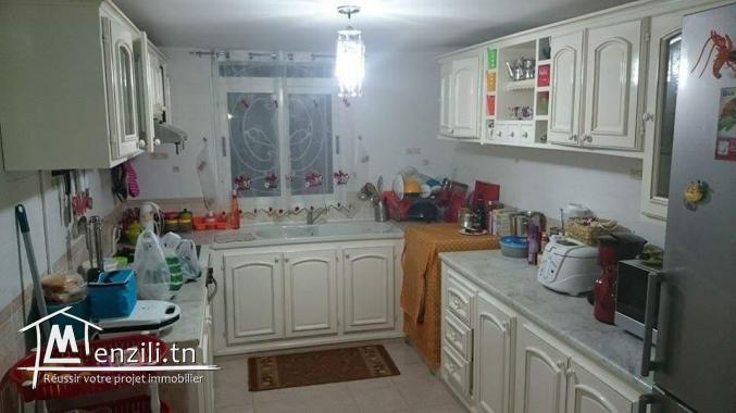 Rez_de_jardin usage S+2 habitation haut standing Ennasr