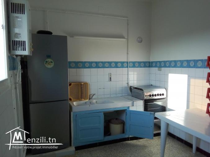 rejiche rue de corniche en face avec residance  dar sidi