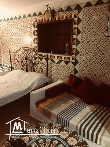 Studio meublé idéalement situé à Sidi Bousaid