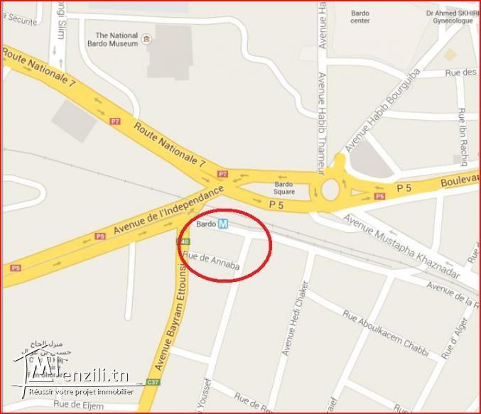 Appartement  S+3 haut standing au BARDO