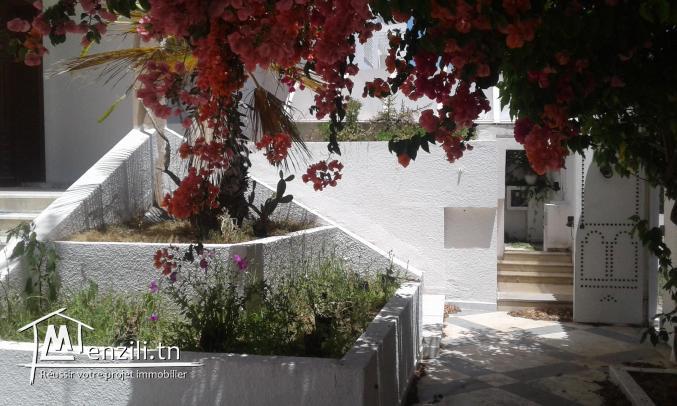 jolie duplexe s+4 avec jardin et barbecue