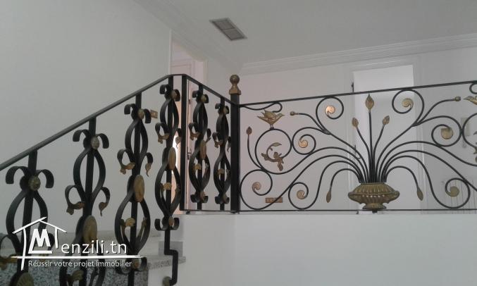 jolie duplexe s+4 avec jardin et barbecue