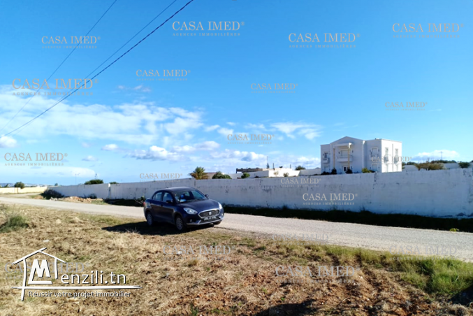 terrain 175 m² à hammamet  à 19.500 dt avec facilité