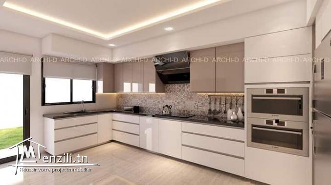 Villa Neuf Chic et Moderne avec piscine à La Soukra