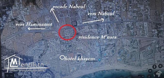 bel appartement S+3 a hammamet nord