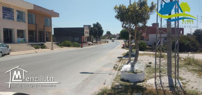 للبيع تقسيم جديد في مدخل قليبية على الطريق الرئيسي