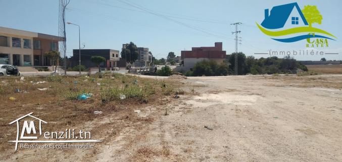 للبيع تقسيم جديد في مدخل قليبية على الطريق الرئيسي