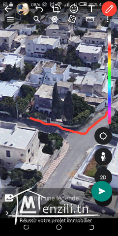 Villa au coin rdc cite Romana