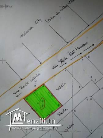 Terrain à vendre de 521 m2  à Sfax