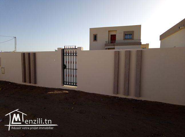A vendre villa récente titre bleu à Djerba Midoun