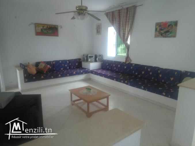 à louer jolie villa meublé à haouria plage (côté restaurant le pécheur)pour l'été