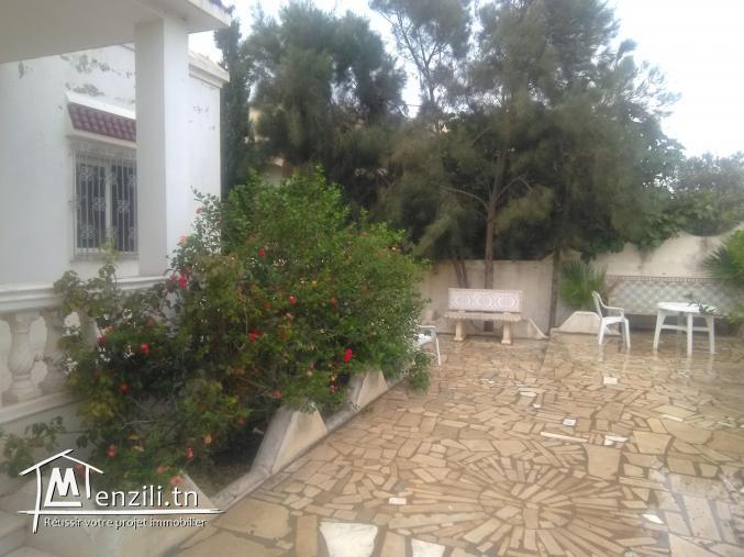 à louer jolie villa meublé à haouria plage (côté restaurant le pécheur)pour l'été