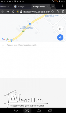 terrain à vendre à el jadaria kélibia